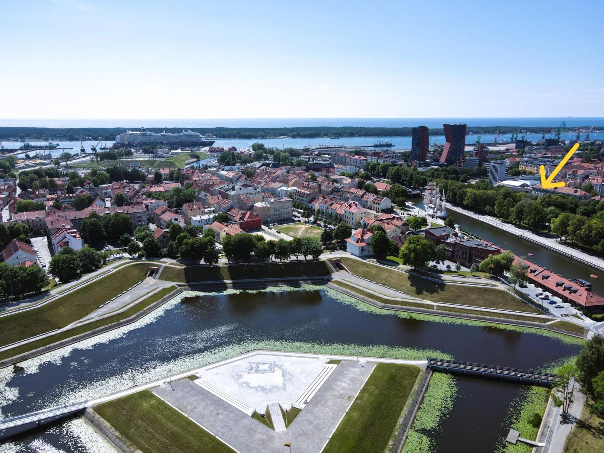 D-Mansard, Free Parking, Self-Check-In Apartment Klaipeda Ngoại thất bức ảnh